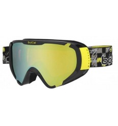 Masque de ski Bollé Explorer OTG Shiny Black Lemon Noir & Jaune
